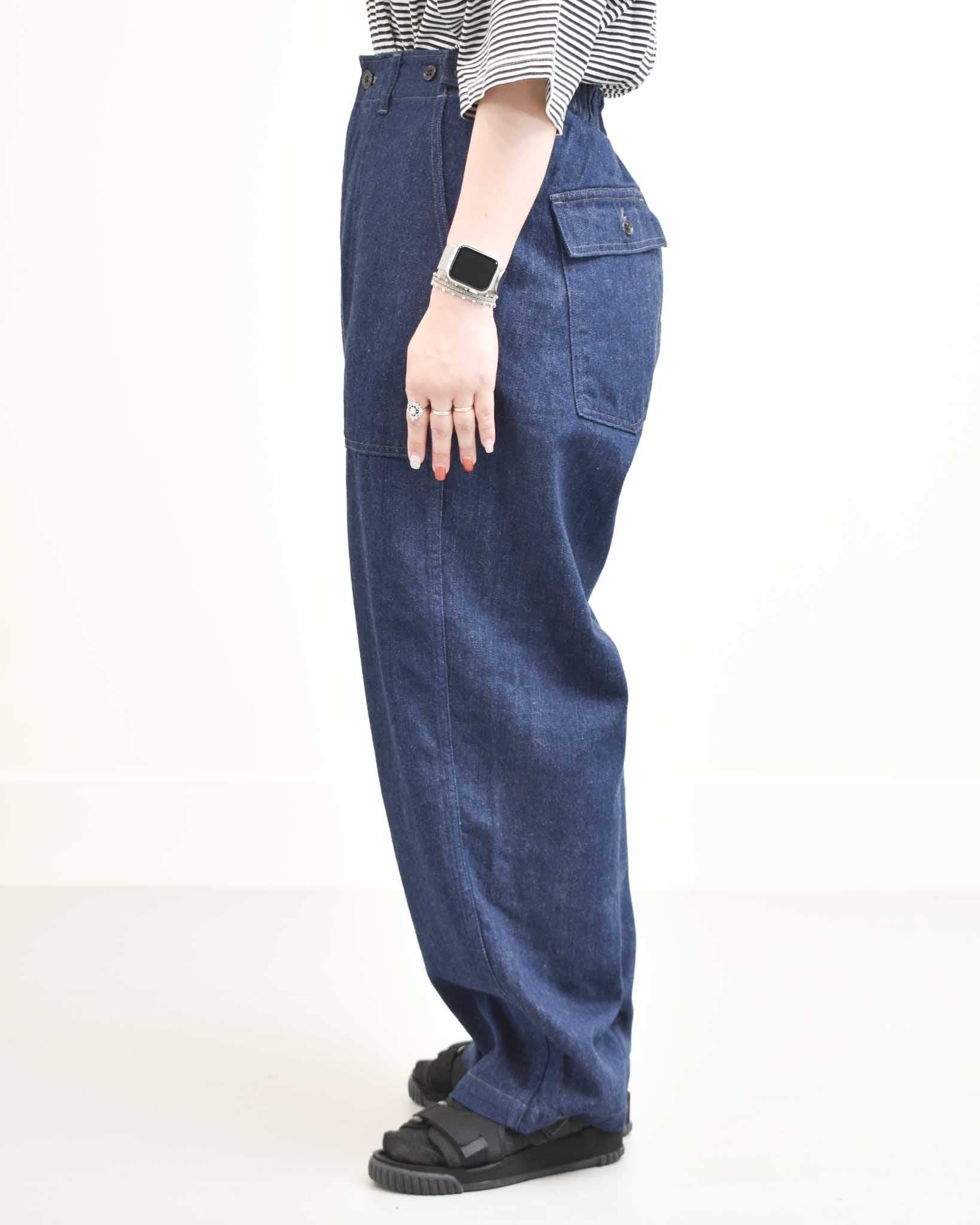 ORDINARY FITS ジェームスファティーグデニム ONE WASH | FRENCH Bleu