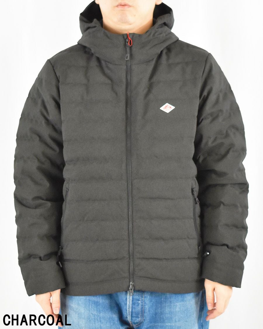 DANTON ウールライクミドルダウンフード付きジャケット MENS | FRENCH