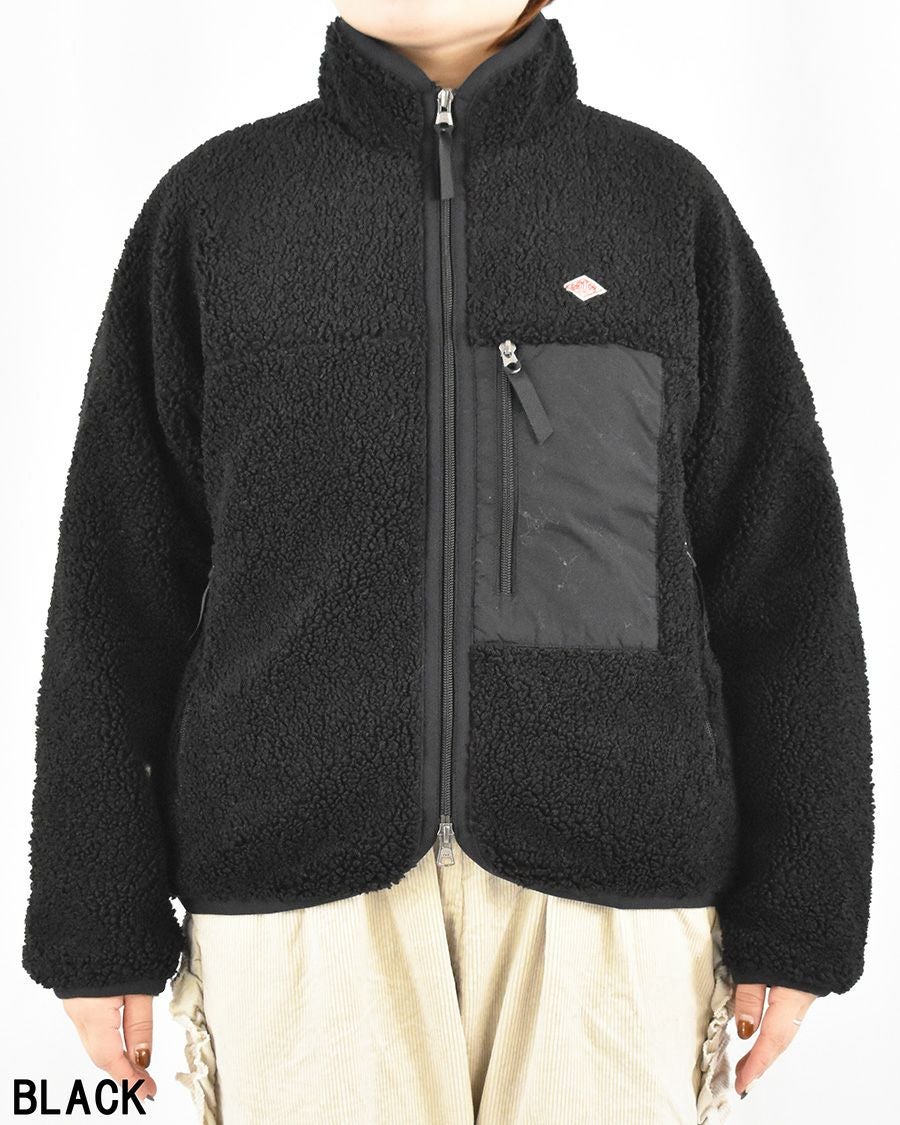 美品 DANTON ライトジャケット ブラック 38(M) ◇【収納袋付き】DANTON(ダントン) INSULATION JACKETインサレーション
