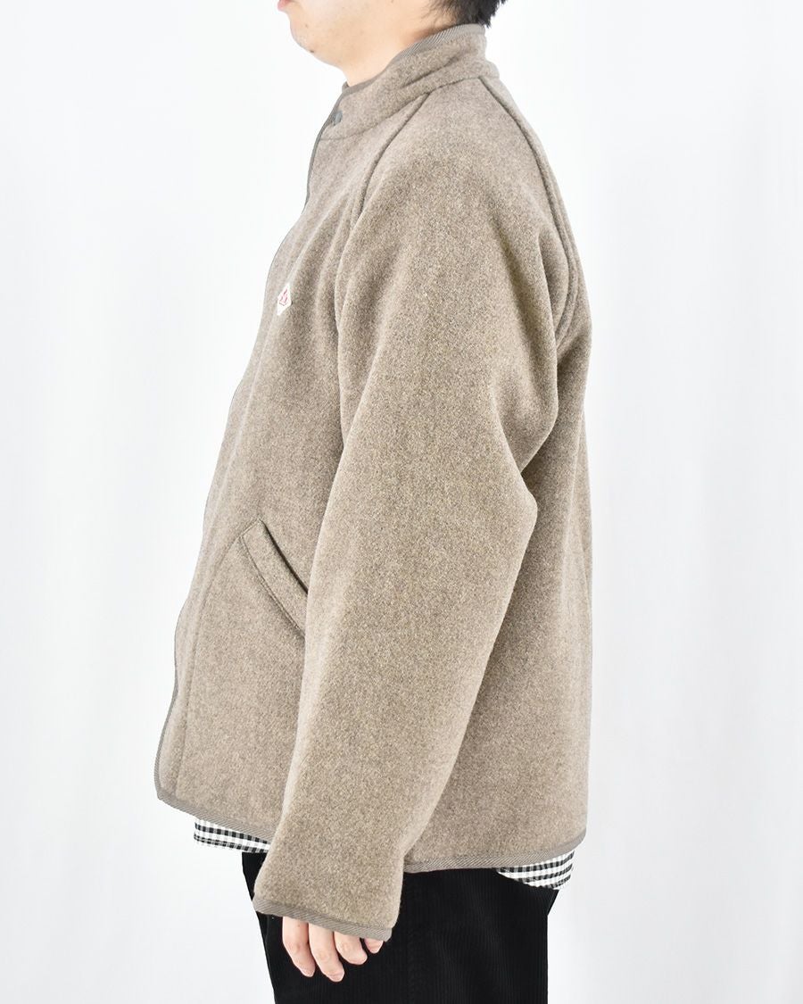 DANTON ウールライトパイルスタンドカラージャケット MENS | FRENCH