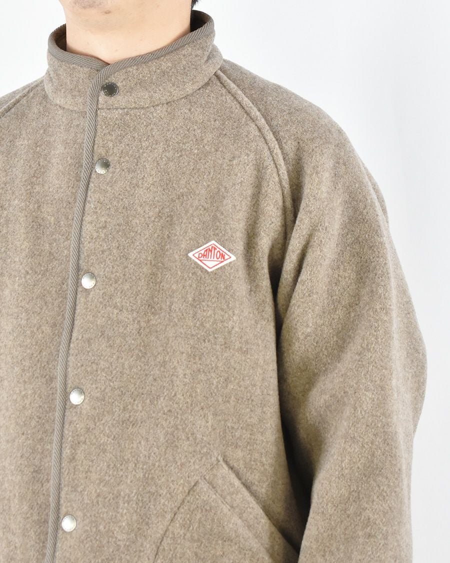 DANTON ウールライトパイルスタンドカラージャケット MENS | FRENCH