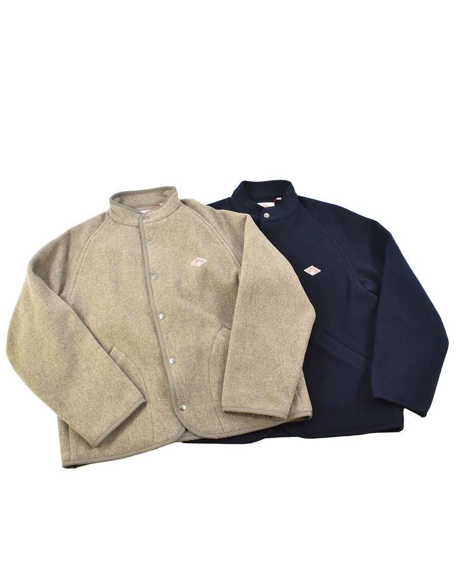 DANTON ウールライトパイルスタンドカラージャケット MENS | FRENCH