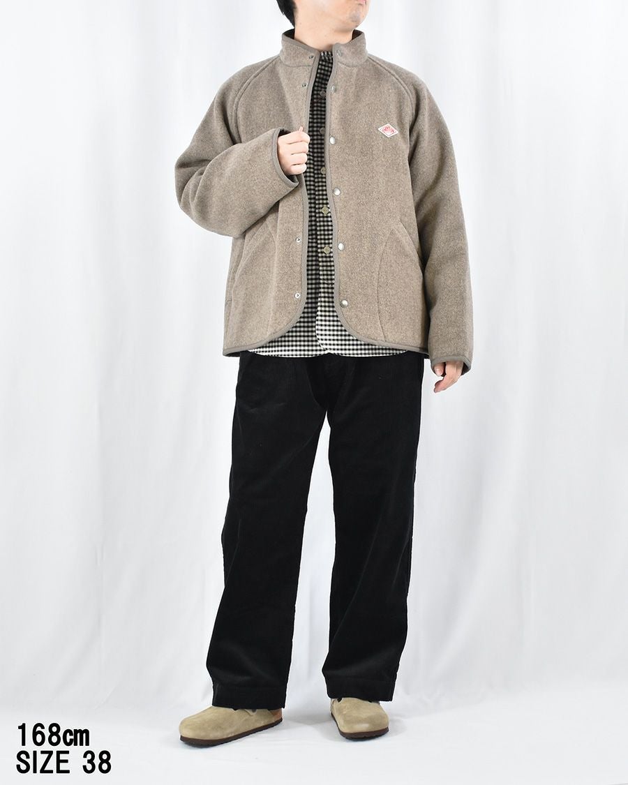 DANTON ウールライトパイルスタンドカラージャケット MENS | FRENCH DANTON ウールライトパイルスタンドカラージャケット MENS | FRENCH