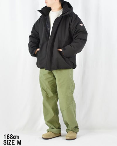 DANTON タッサーダウンフード付きジャケット MENS | FRENCH Bleu .rooms
