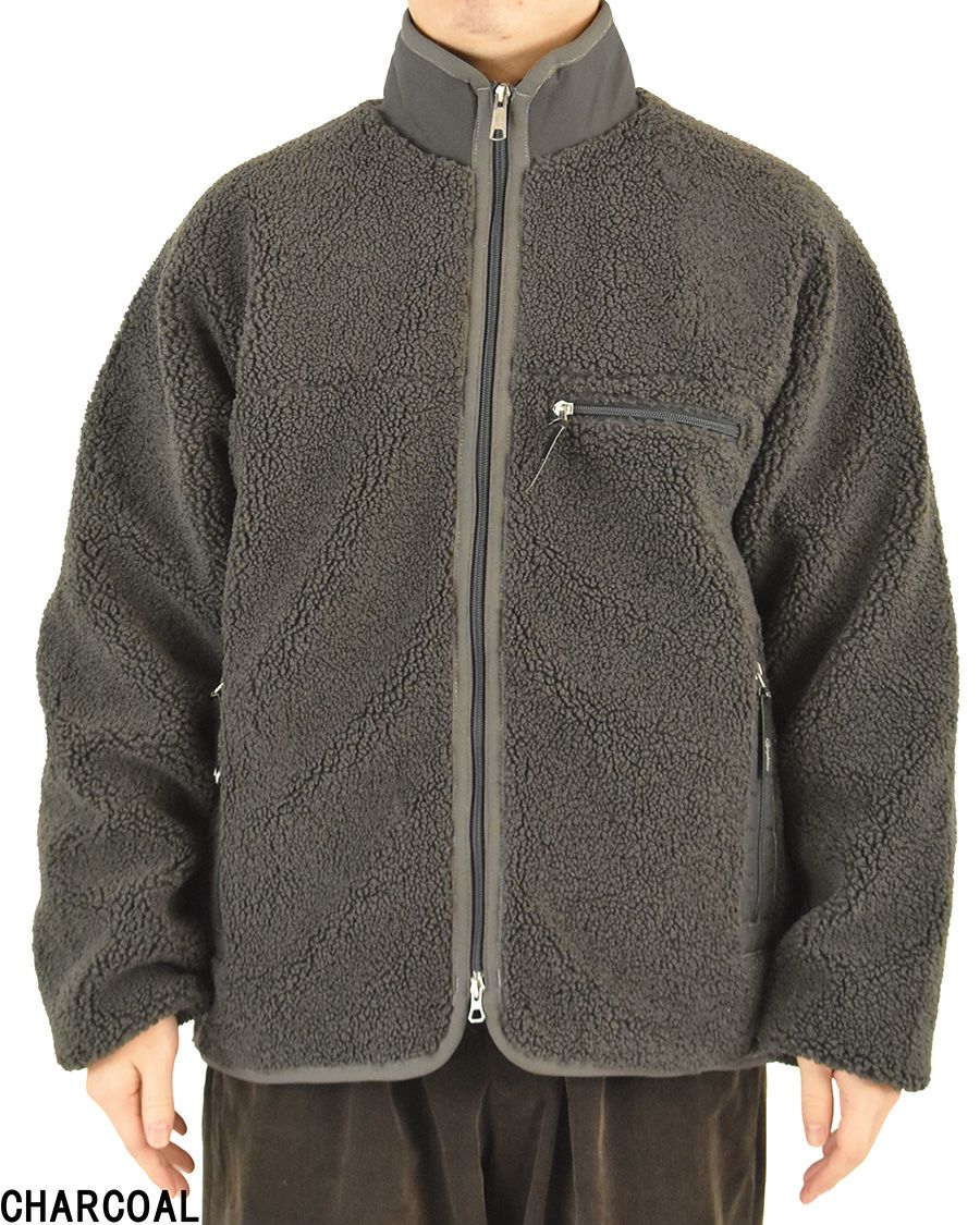 Gymphlex コージーライトボアブルゾン MENS | FRENCH Bleu .rooms