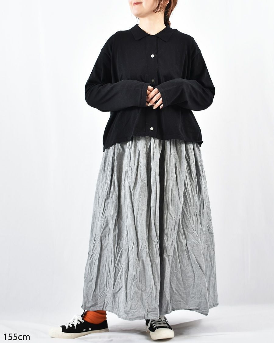 Sarahwear コットンリネンダンプサロペットジャンパースカート