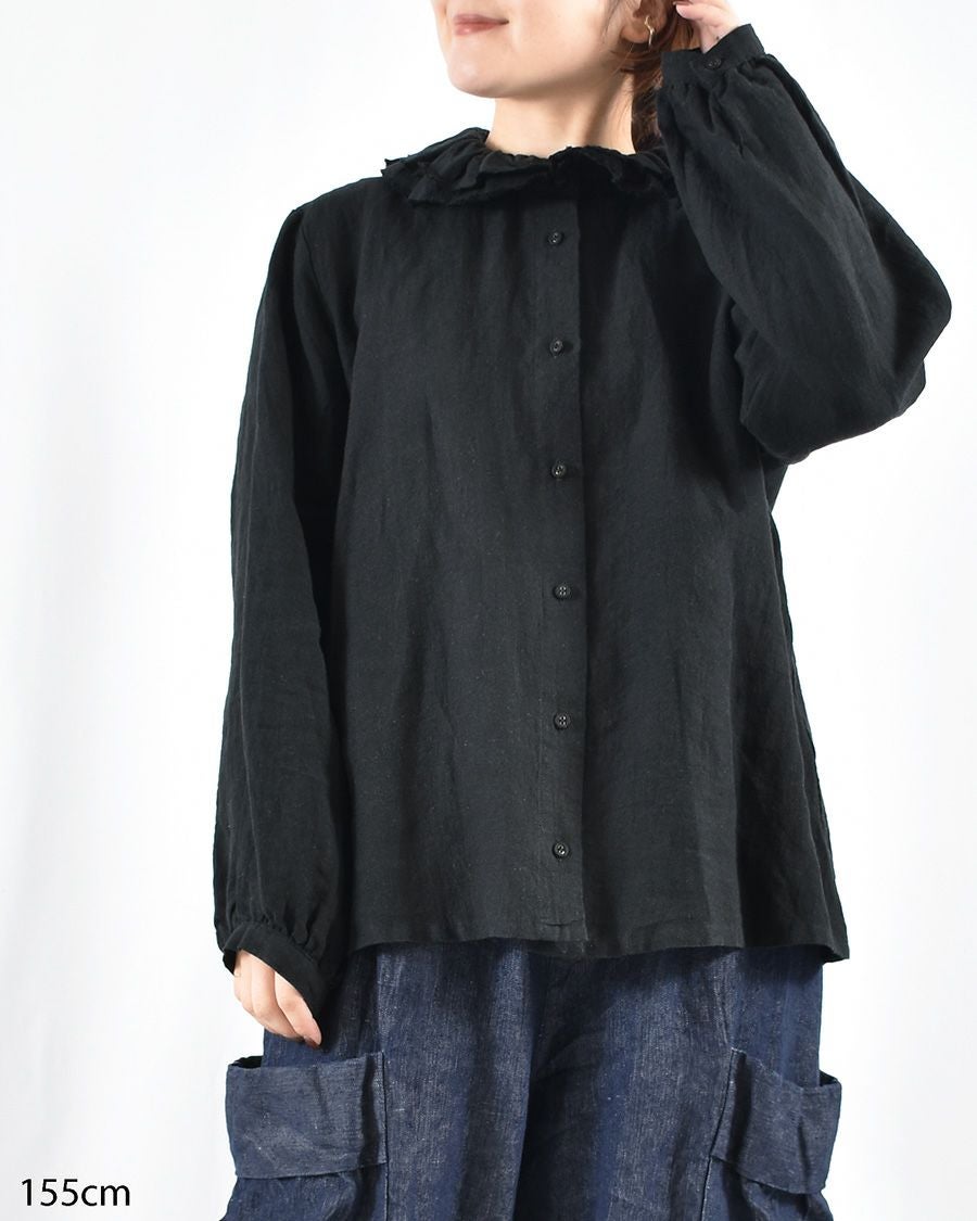 motomi.m リネンデニムポケットサロペット | FRENCH Bleu .rooms