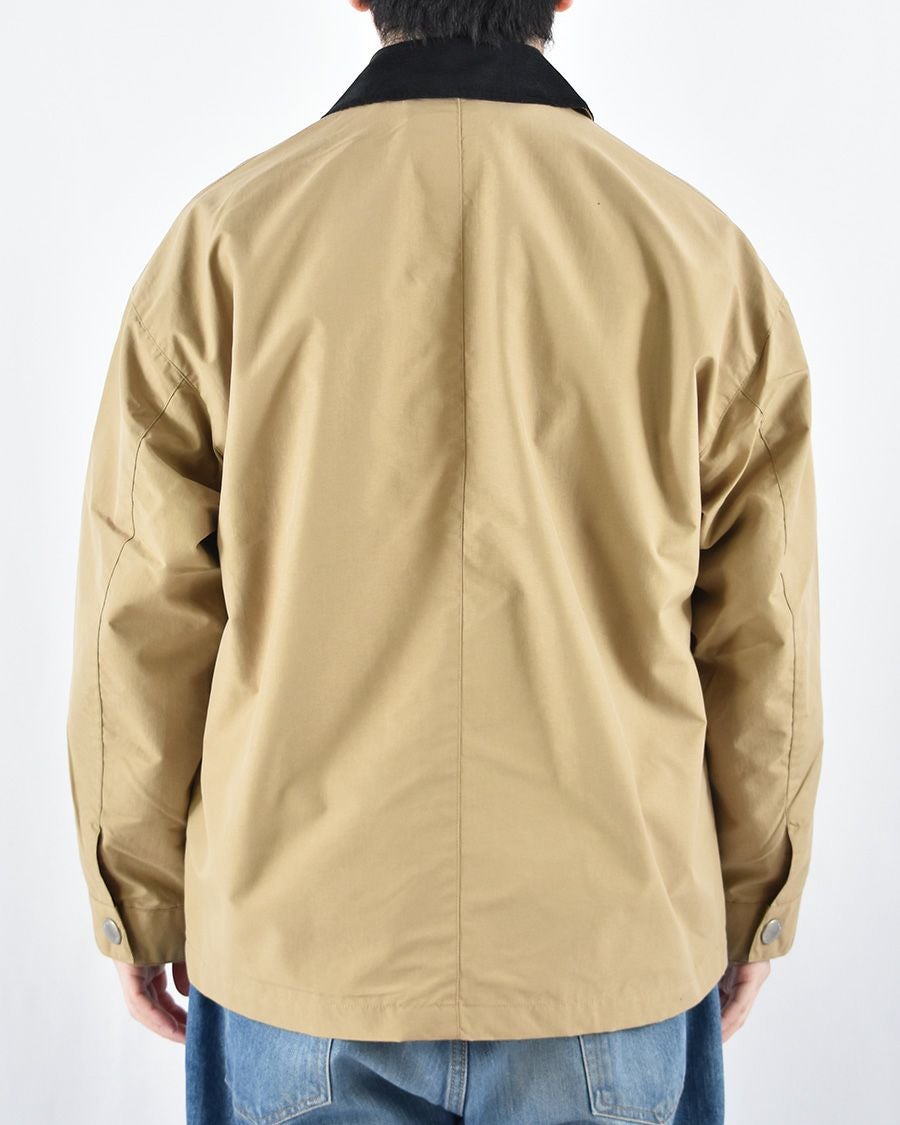 【希少 入手困難】ダブルタップス バックプリント カバーオール DANTON ナイロンタフタカバーオールジャケット MENS | FRENCH Bleu .rooms