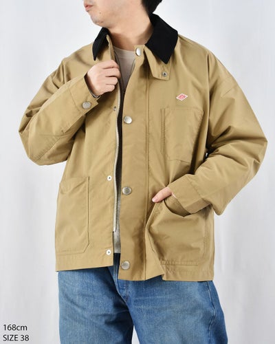 DANTON ナイロンタフタカバーオールジャケット MENS | FRENCH Bleu .rooms