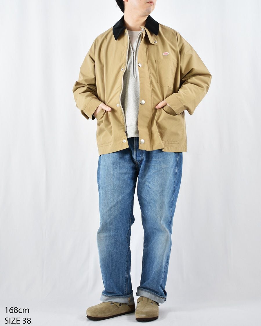 DANTON ナイロンタフタカバーオールジャケット MENS | FRENCH Bleu .rooms