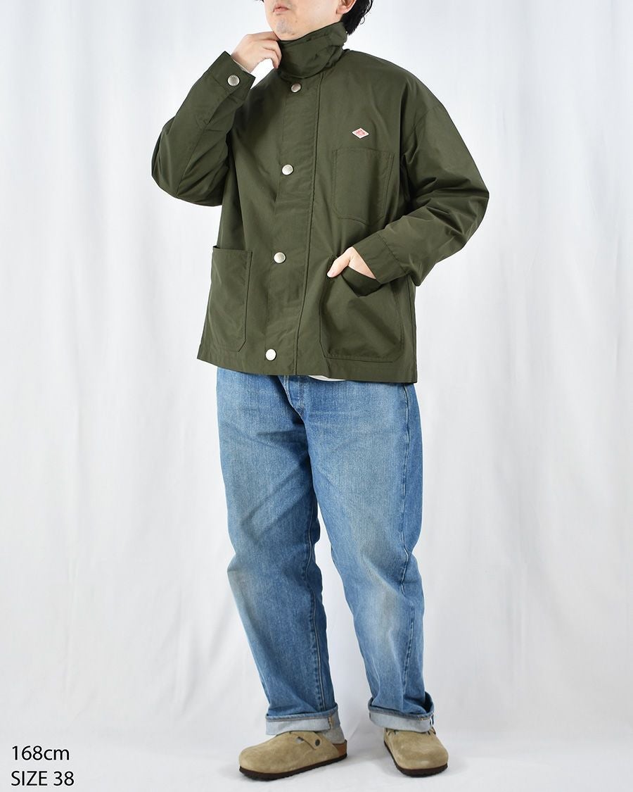 DANTON ナイロンタフタカバーオールジャケット MENS | FRENCH Bleu .rooms
