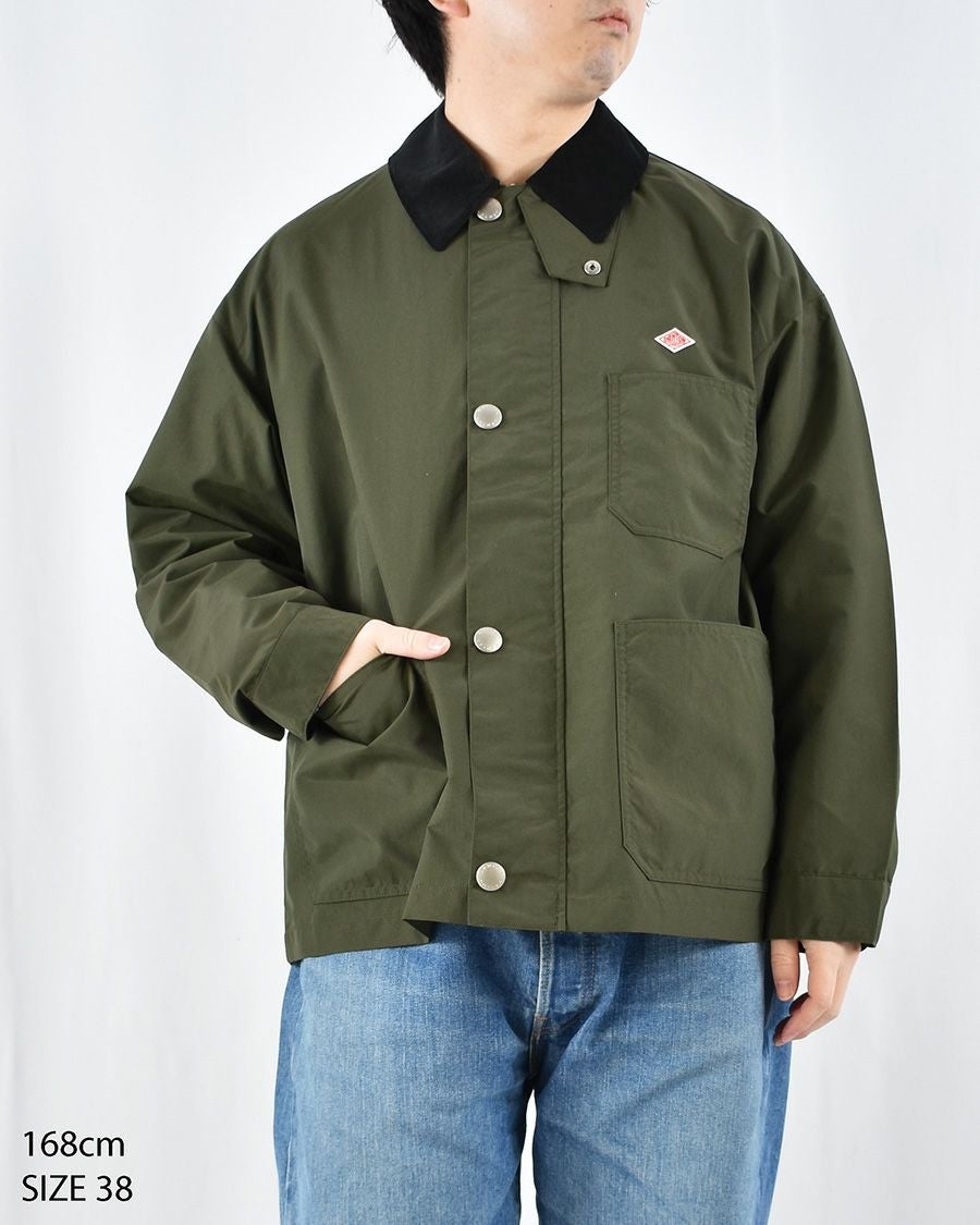 DANTON ナイロンタフタカバーオールジャケット MENS | FRENCH Bleu .rooms