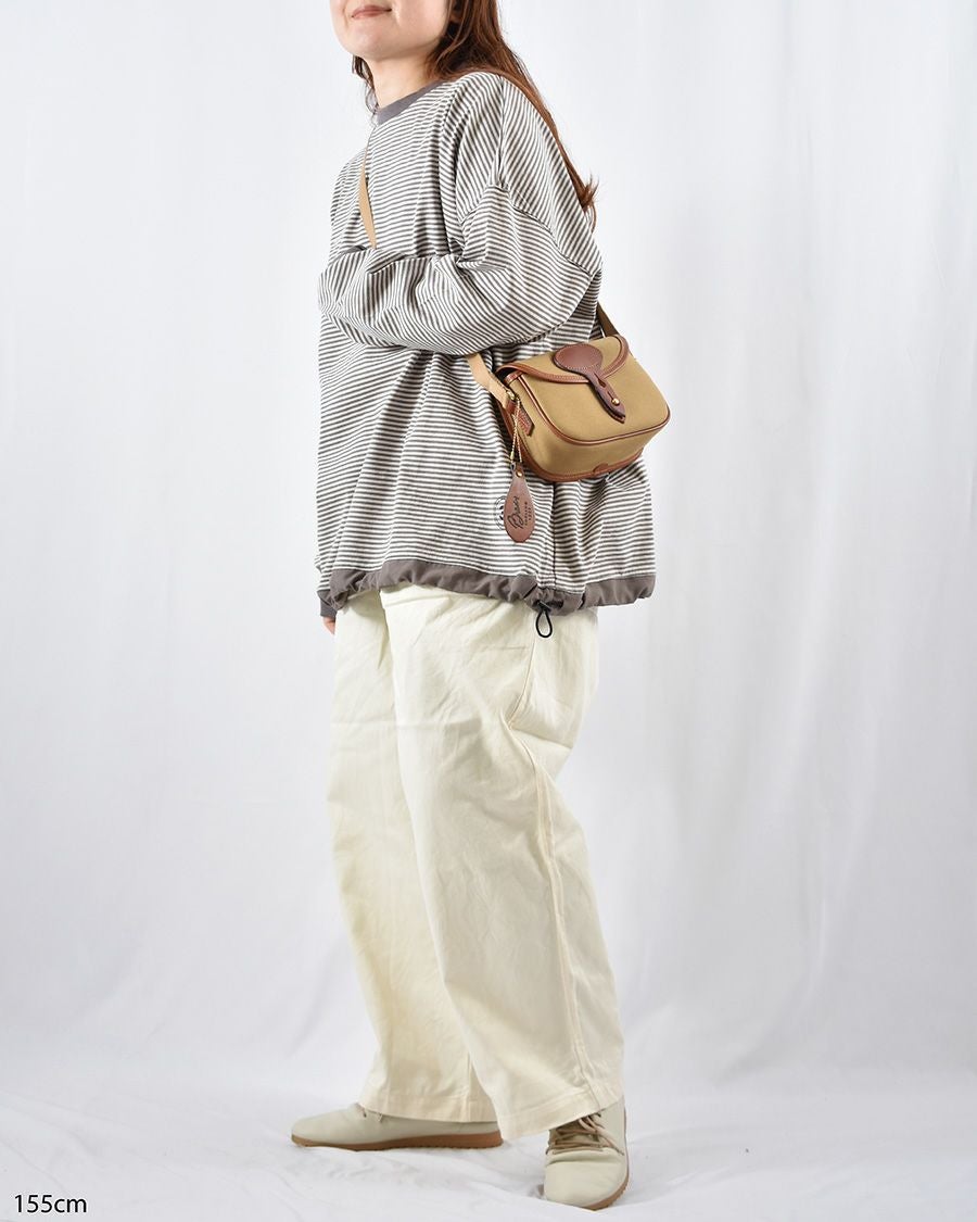 TROIS ドロストプルオーバー | FRENCH Bleu .rooms