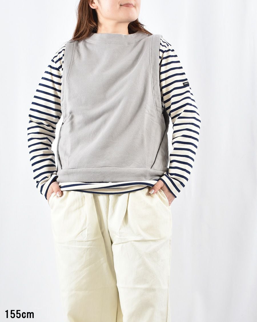 TROIS ドロストプルオーバー | FRENCH Bleu .rooms