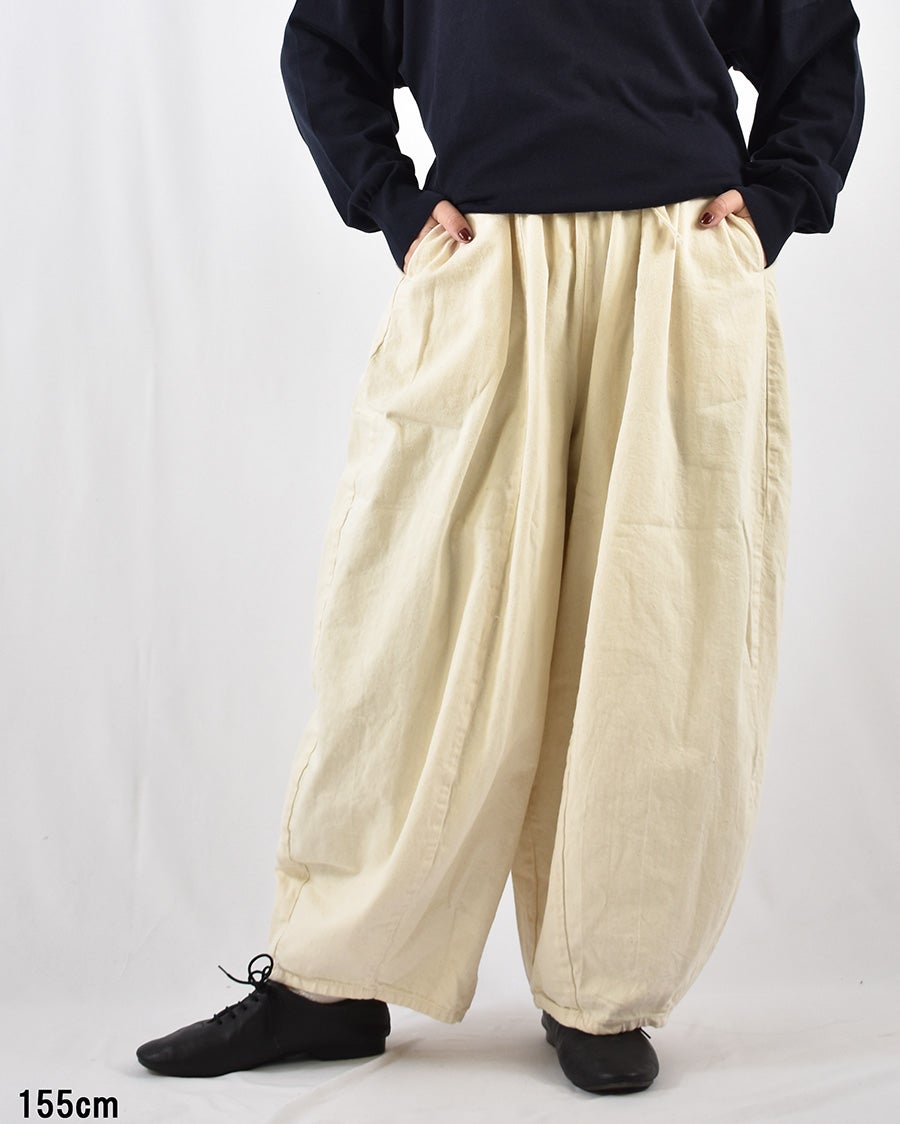 motomi.m リネンカーゴパンツ | FRENCH Bleu .rooms