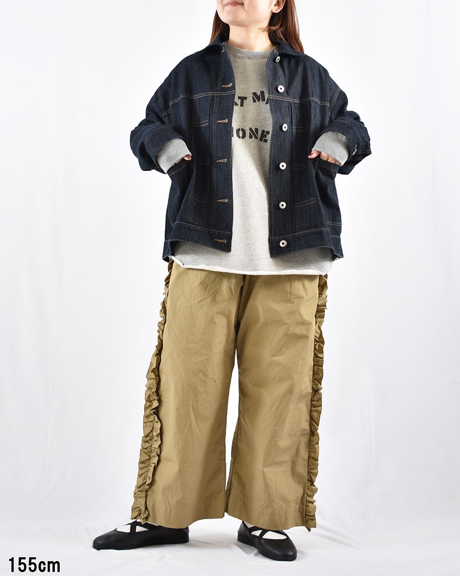 motomi.m リネンイージーパンツ | FRENCH Bleu .rooms