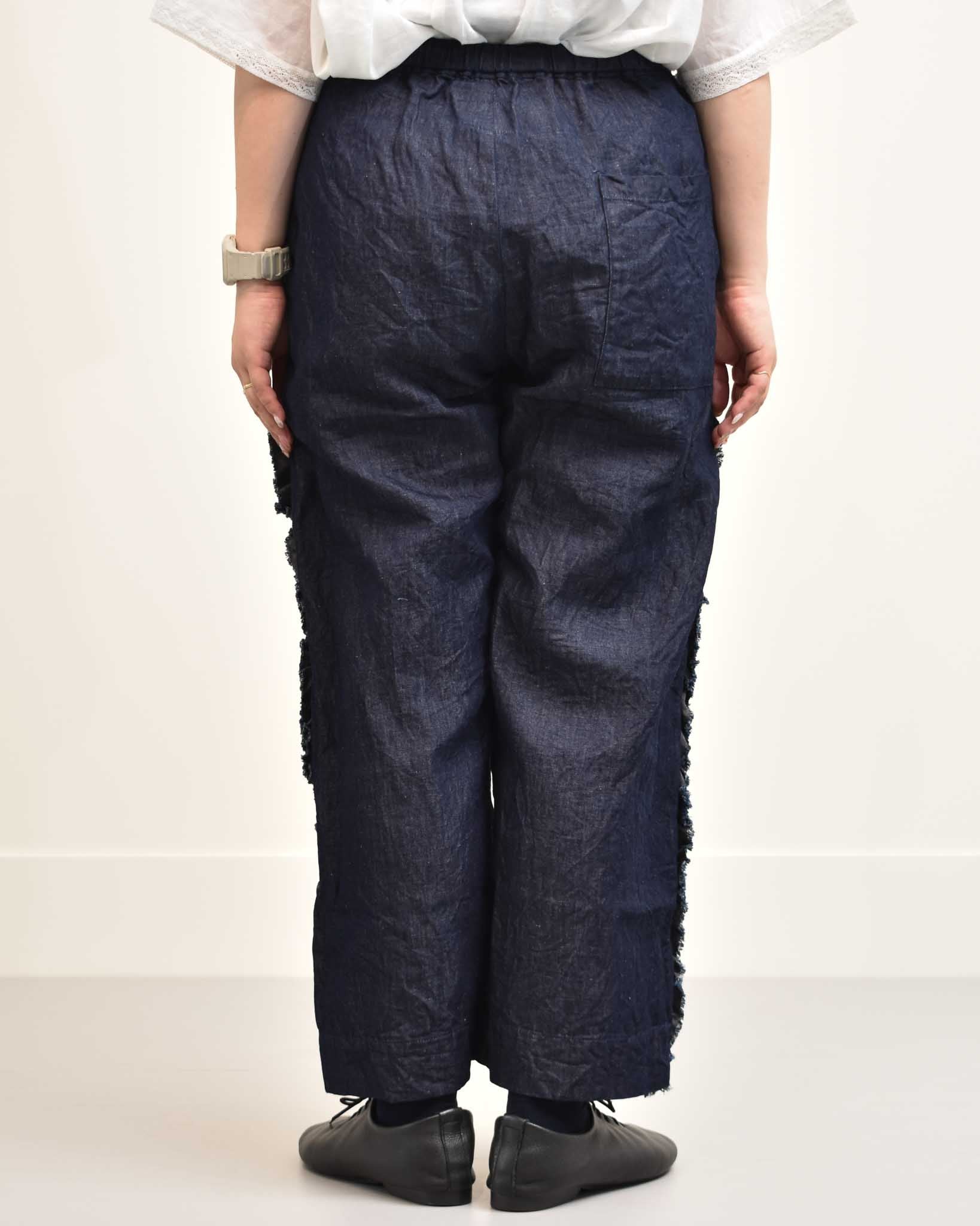 Gauze＃ インディゴビビアンパンツ | FRENCH Bleu .rooms