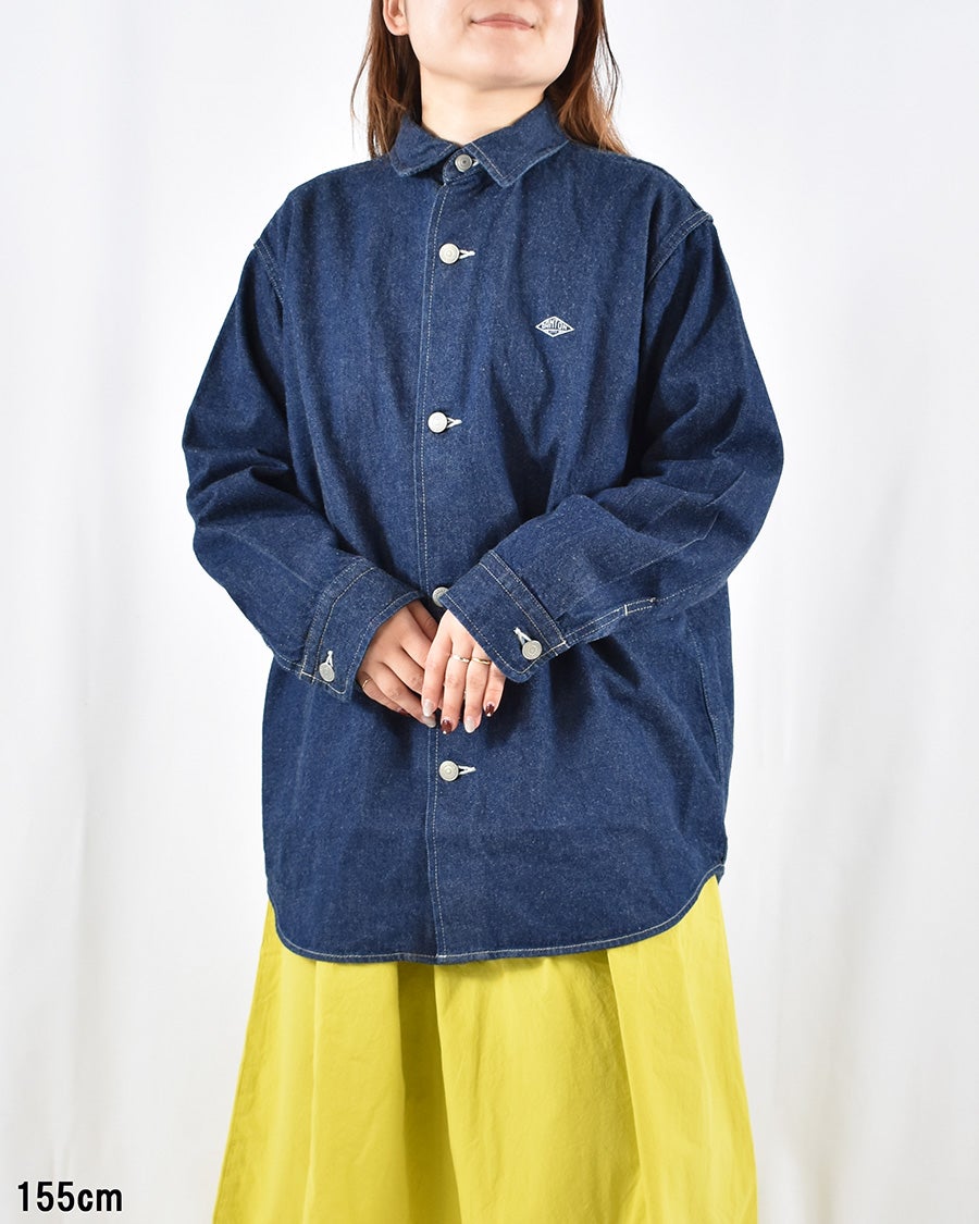 DANTON オックス長袖プルオーバーシャツ | FRENCH Bleu .rooms