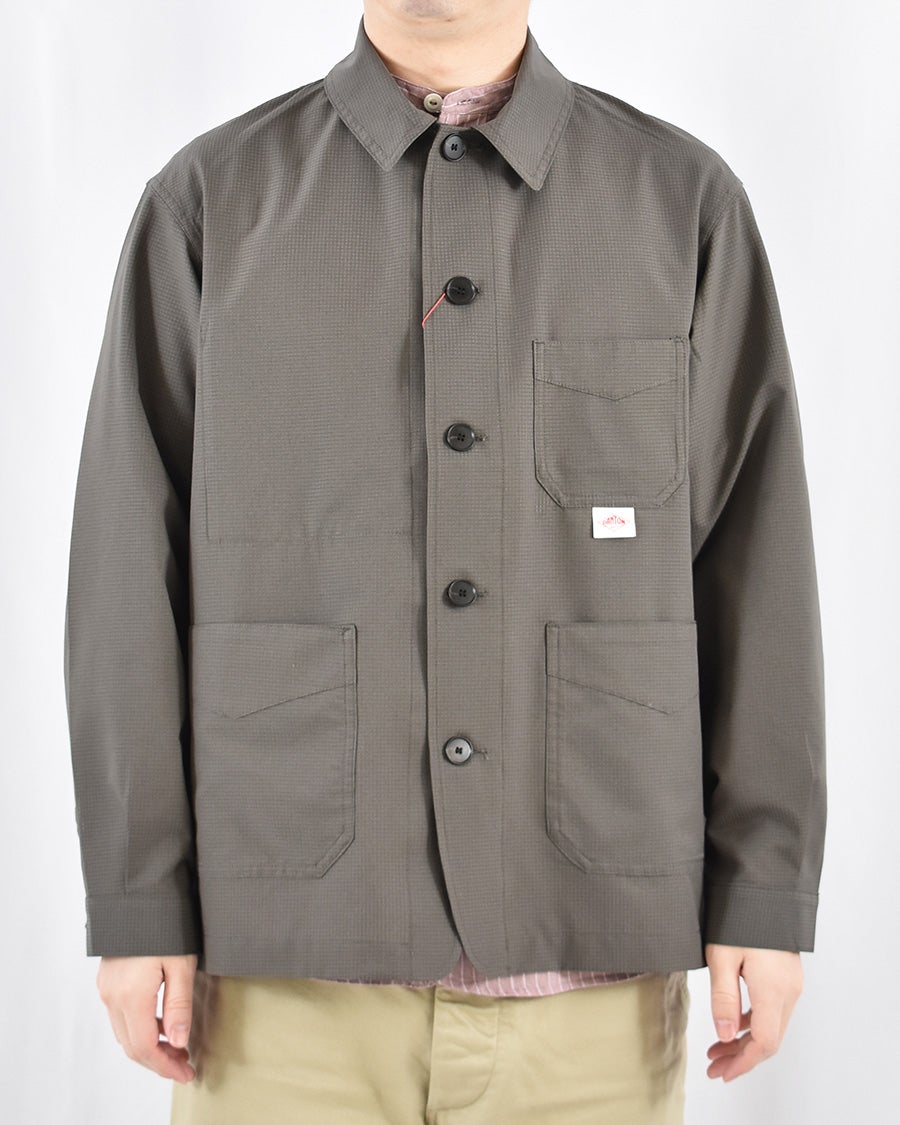 【duu】DANTON × B&Yカバーオール グレー 42 BEAUTY&YOUTH UNITED ARROWS（ビューティーアンドユースユナイテッド