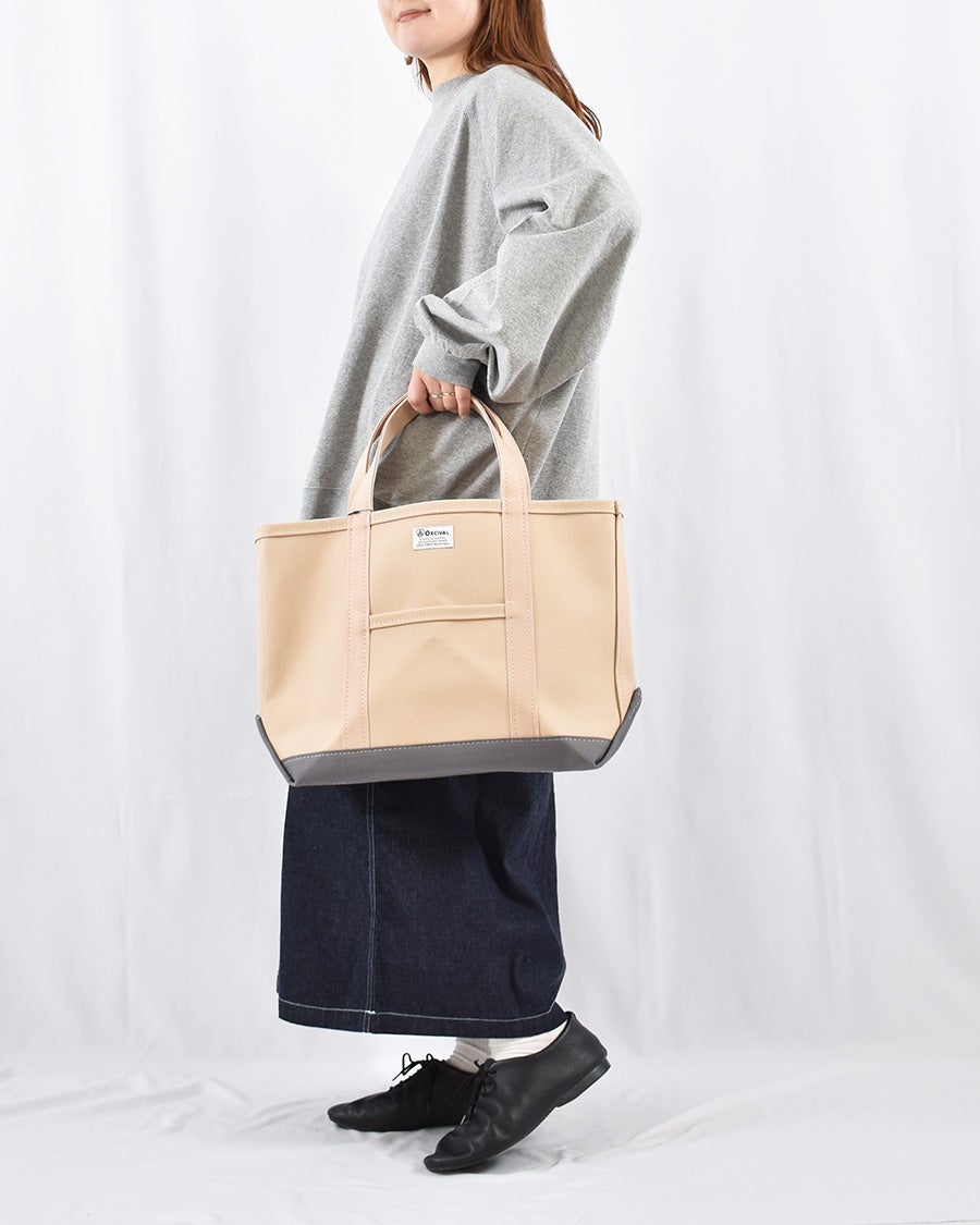 ORCIVAL コットンキャンバスバッグ M | FRENCH Bleu .rooms