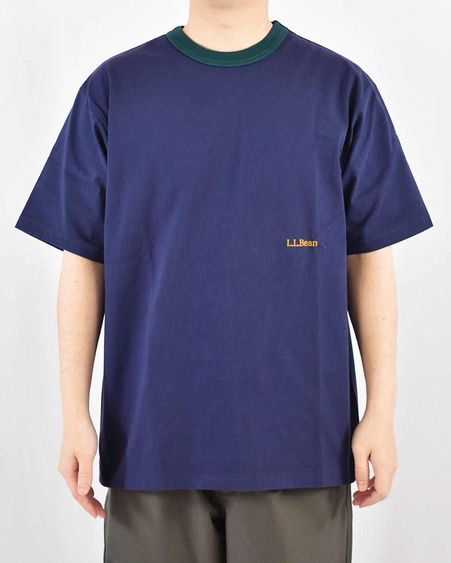 L.L.Bean モリルショートスリーブリンガーTシャツ | FRENCH Bleu .rooms
