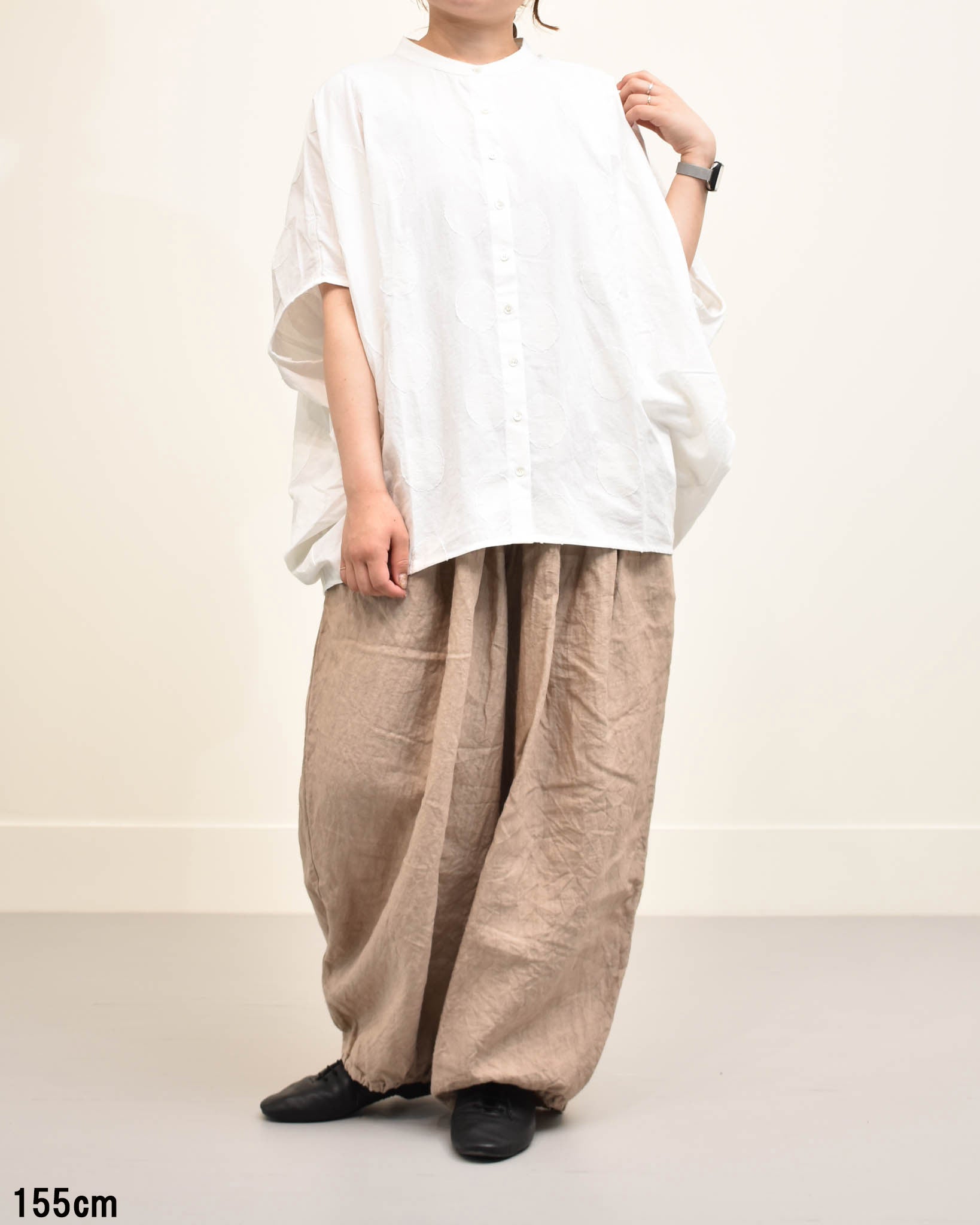 Gauze# リネンアメリパンツ | FRENCH Bleu .rooms