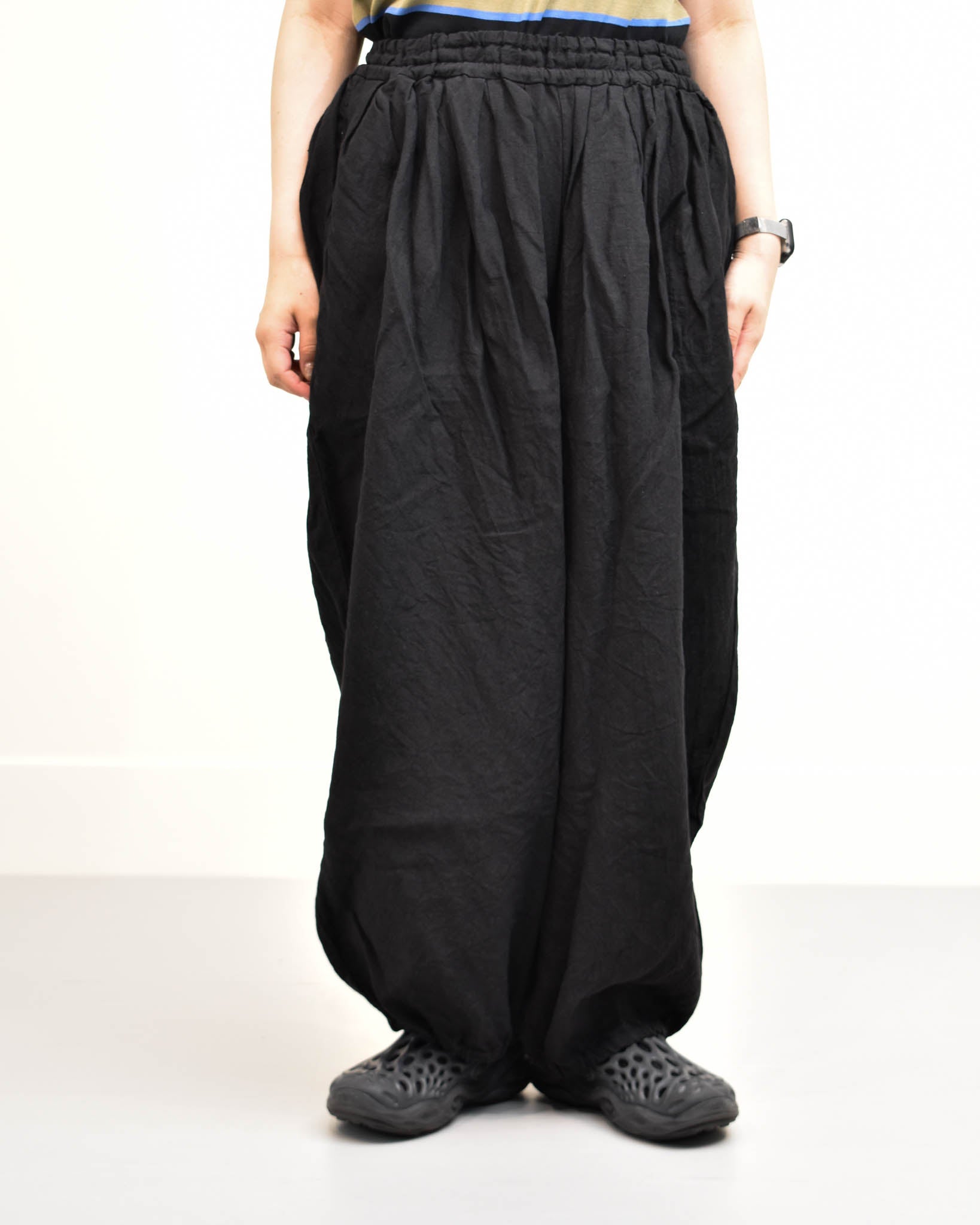 Gauze# リネンアメリパンツ | FRENCH Bleu .rooms