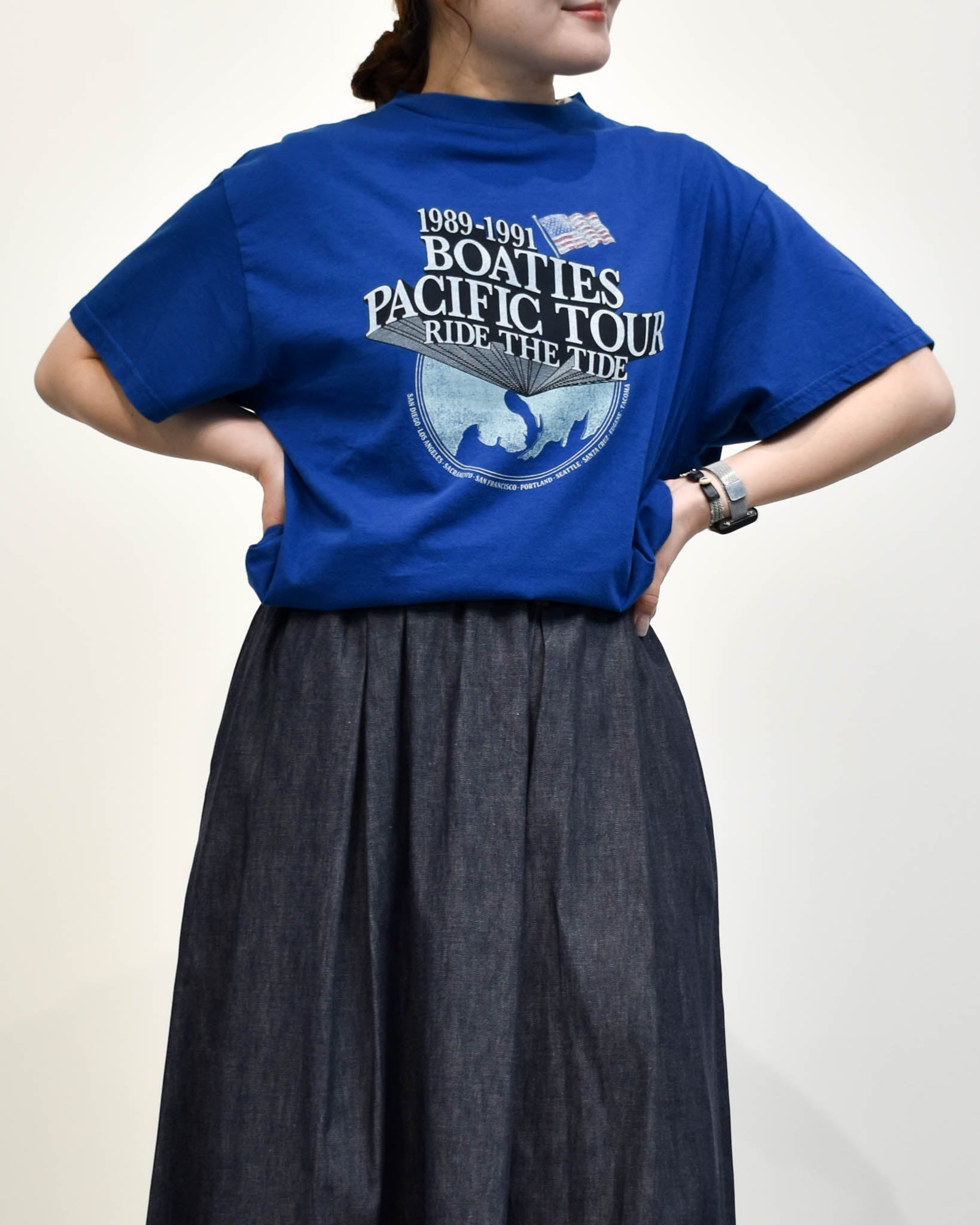 Shinzone BOATIES ツアーTEE | FRENCH Bleu .rooms