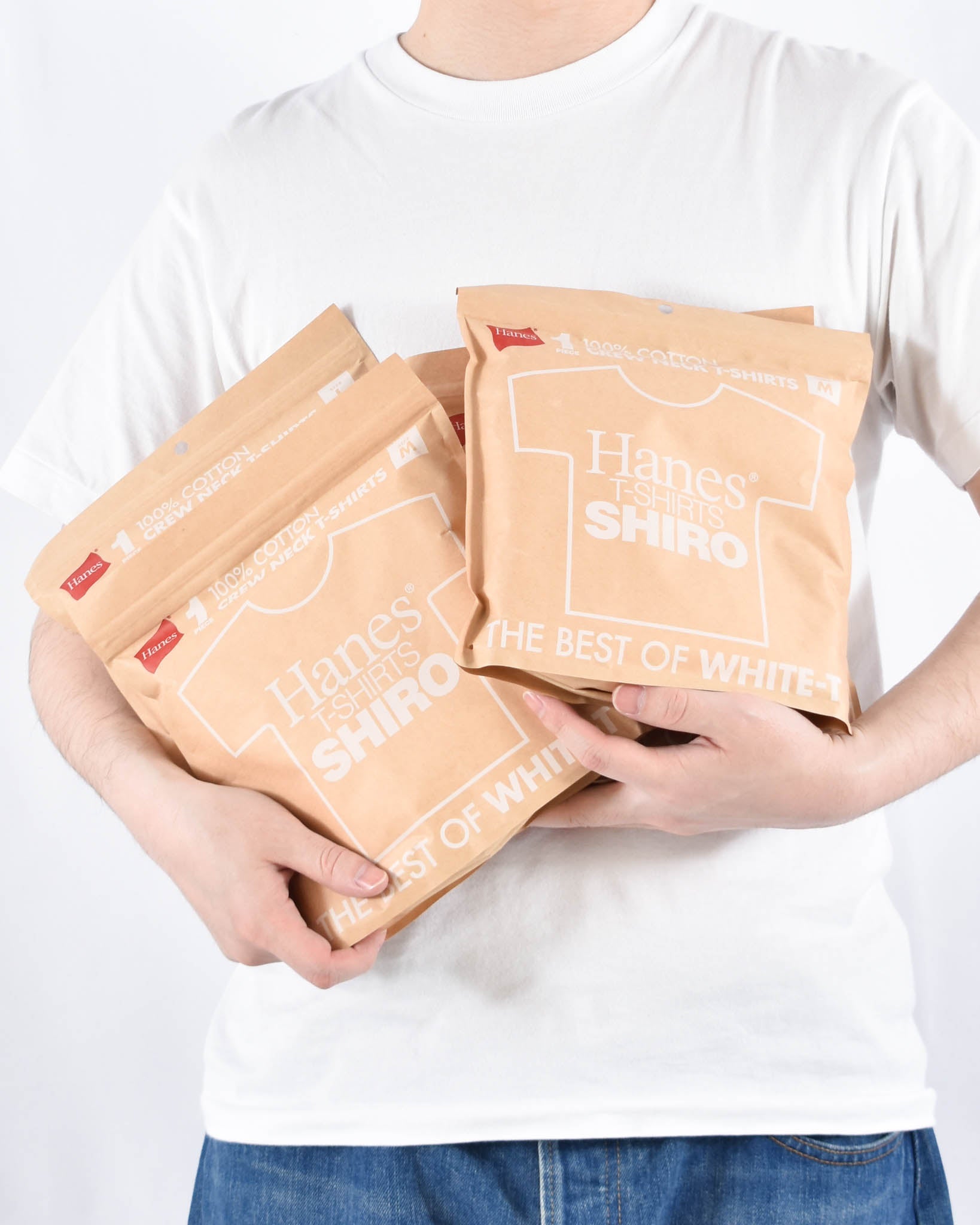 Hanes SHIROクルーネックTシャツ | FRENCH Bleu .rooms