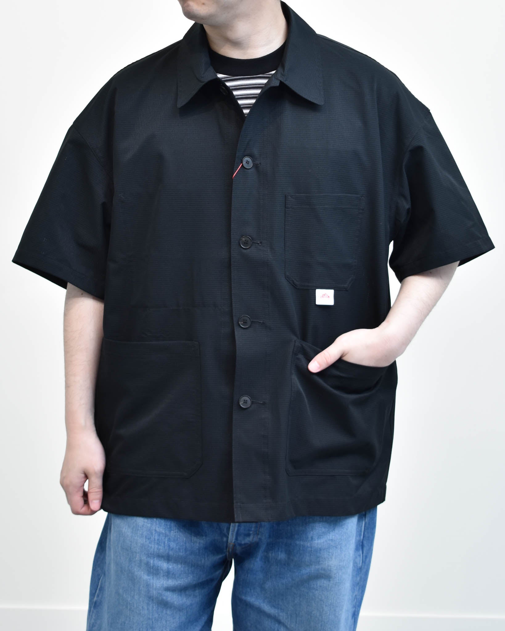DANTON リップストップショートスリーブカバーオール MENS | FRENCH