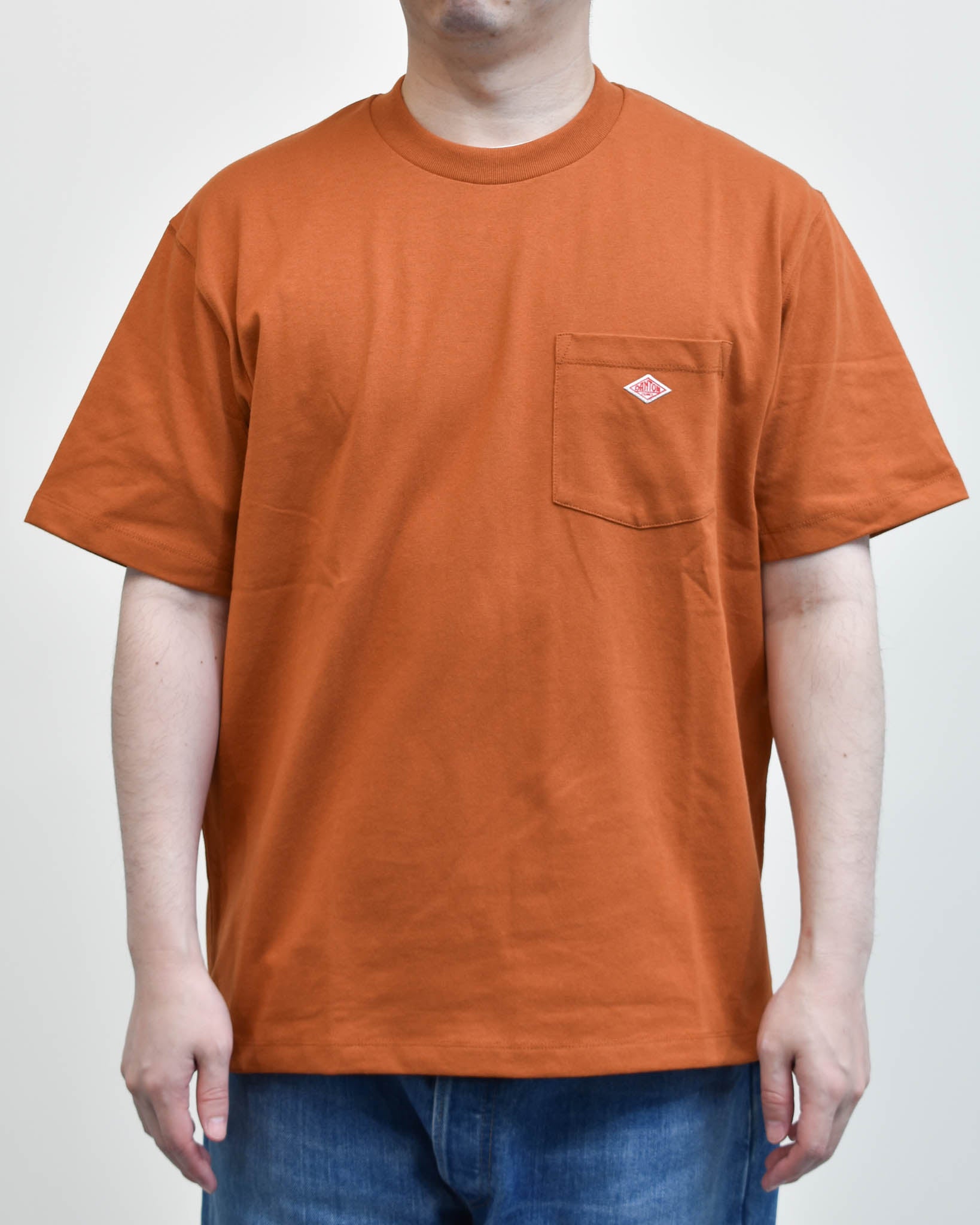 DANTON T/CジャージポケットTシャツ MENS | FRENCH Bleu .rooms