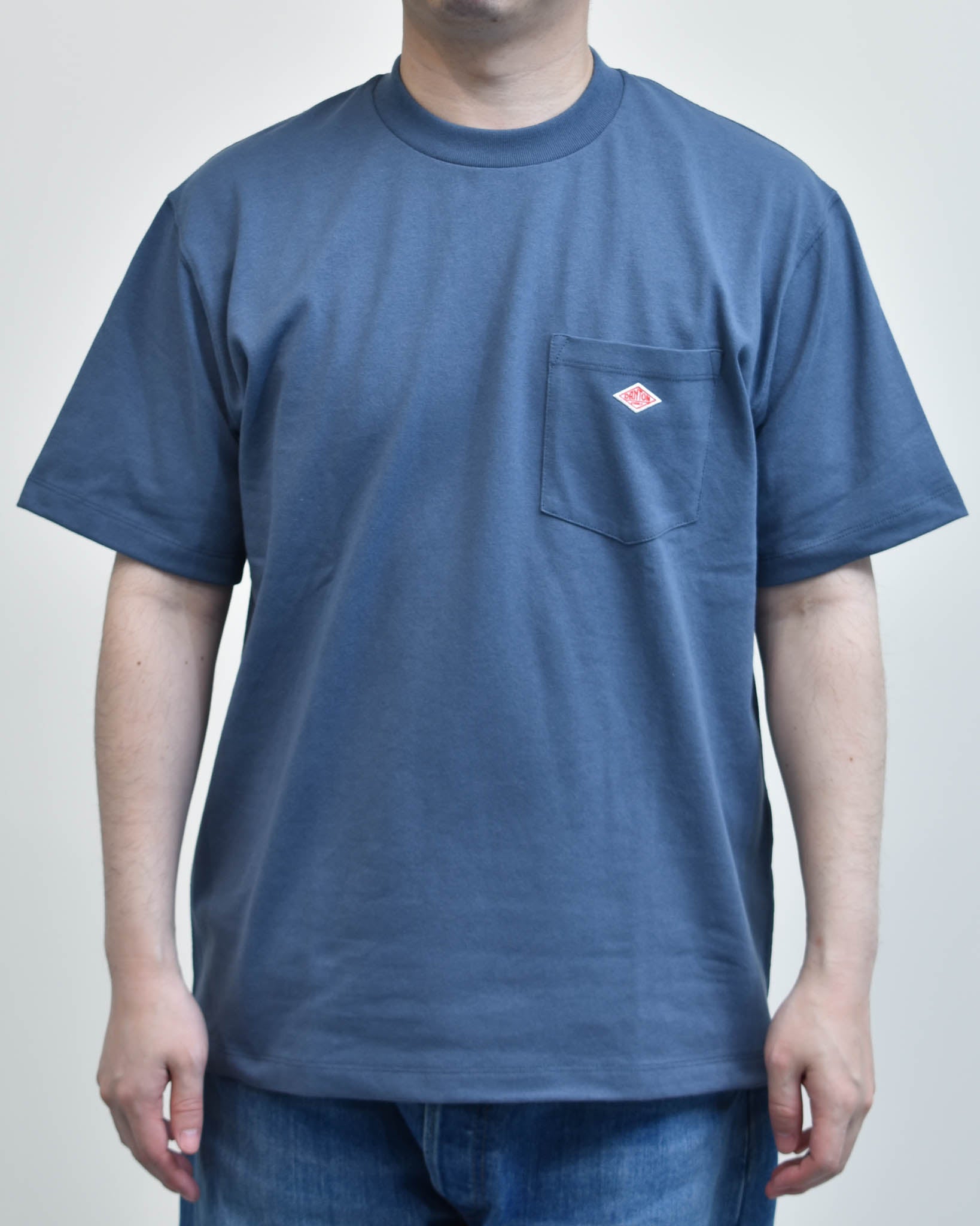 DANTON T/CジャージポケットTシャツ MENS | FRENCH Bleu .rooms