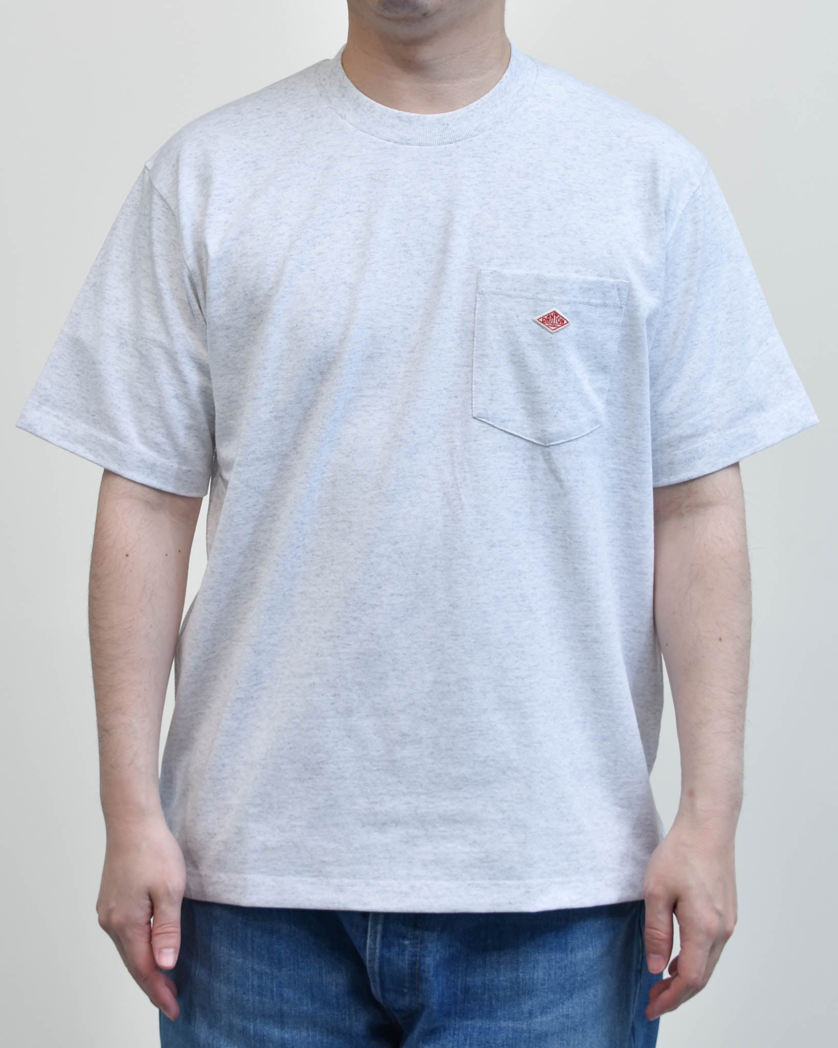 DANTON T/CジャージポケットTシャツ MENS | FRENCH Bleu .rooms