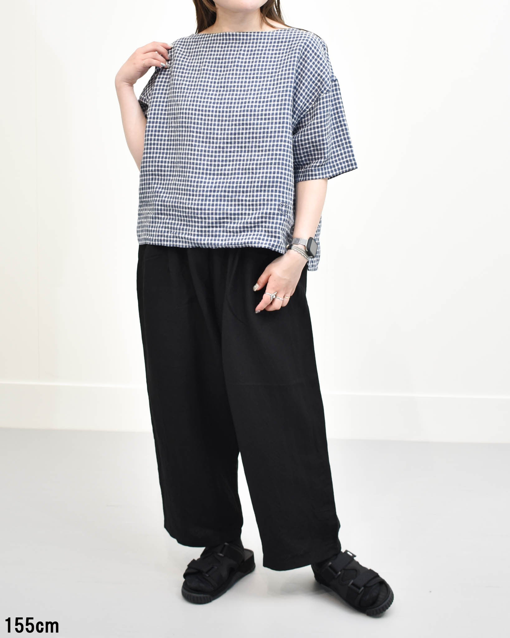ORDINARY FITS リネンレーヨンボールパンツ | FRENCH Bleu .rooms