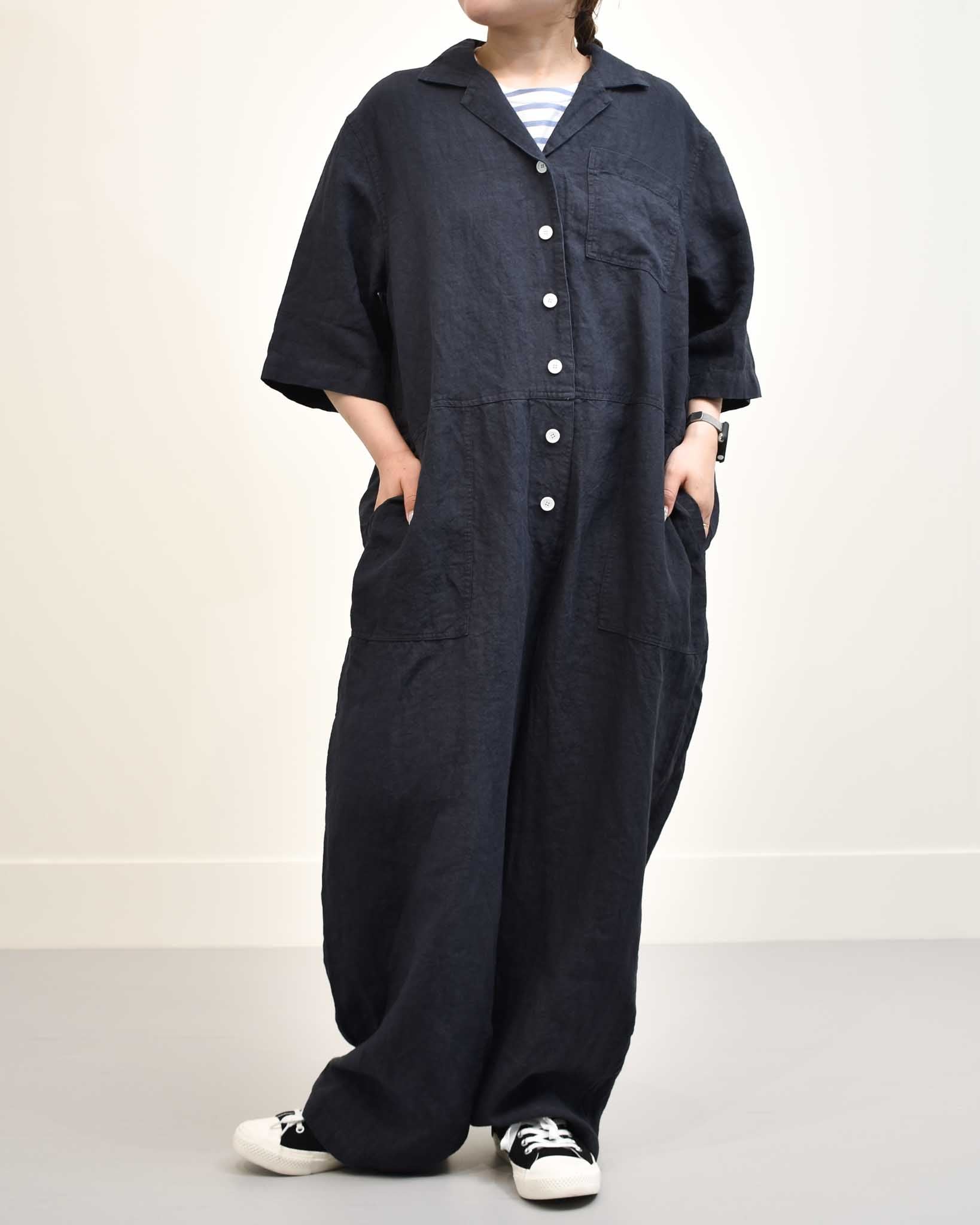 motomi.m リネンオールインワン | FRENCH Bleu .rooms