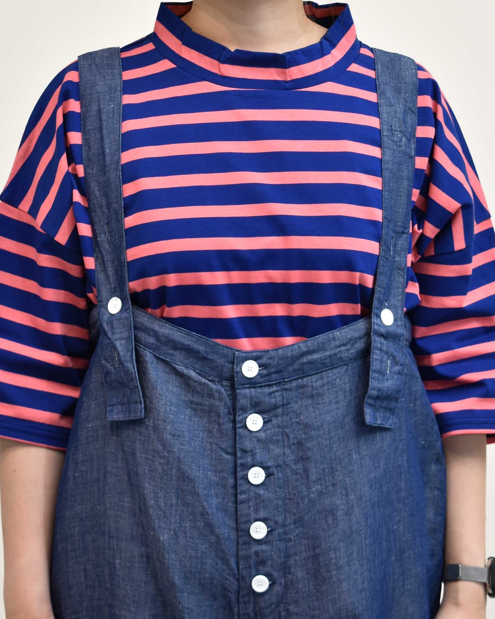 motomi.m コットンリネンサロペット | FRENCH Bleu .rooms
