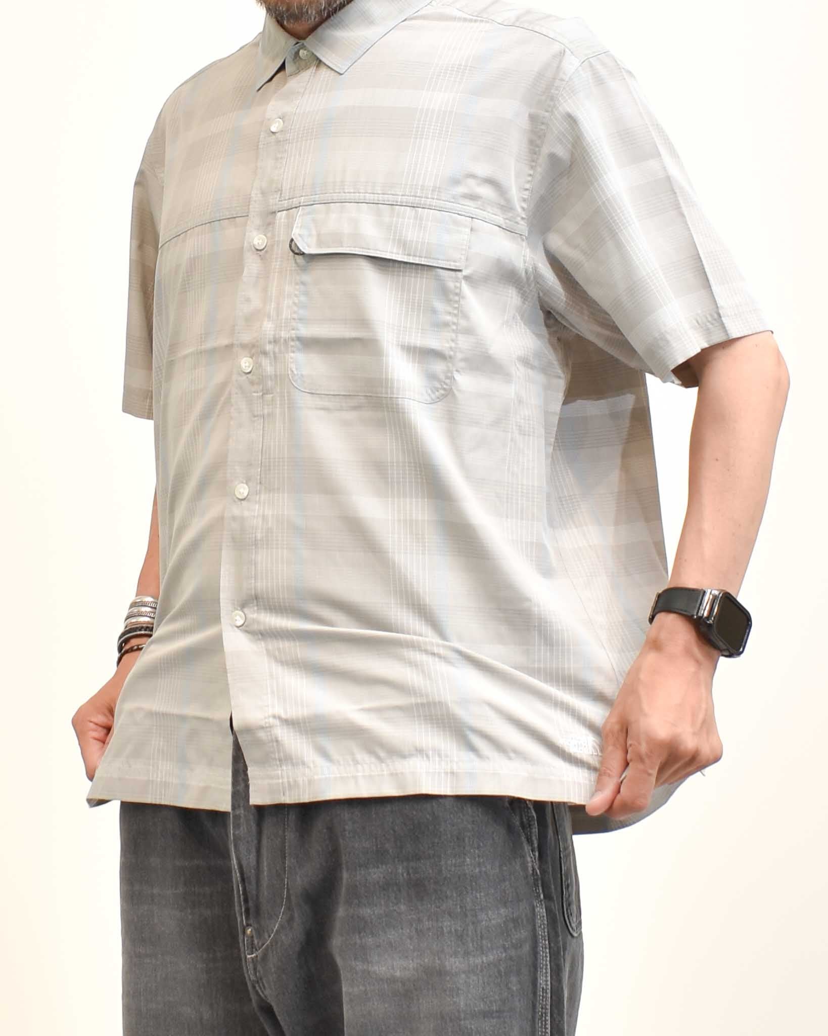 DANTON リネンコットンストライプ半袖プルオーバー MENS | FRENCH Bleu