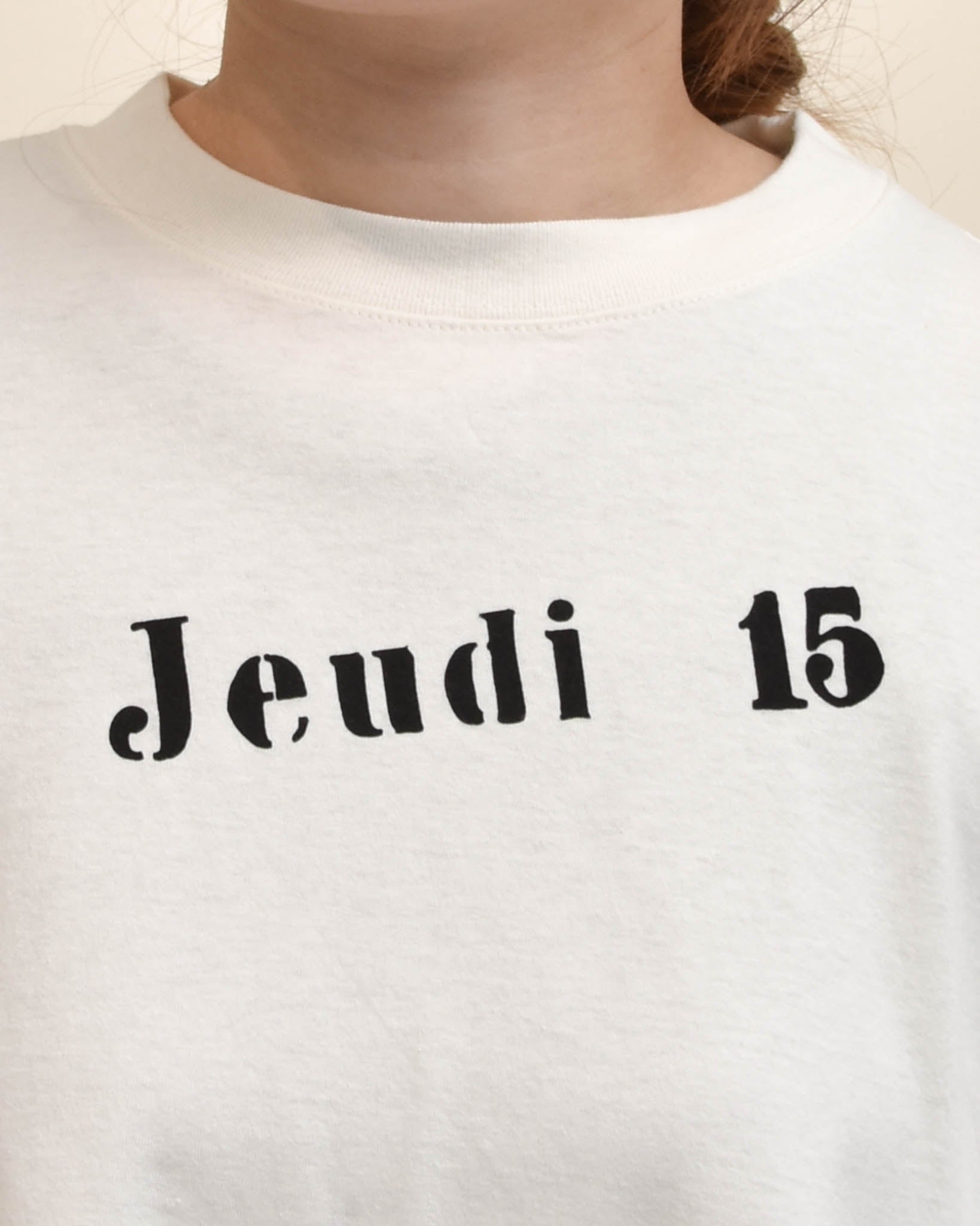 merci ビッグシルエットT Jeudi | FRENCH Bleu .rooms