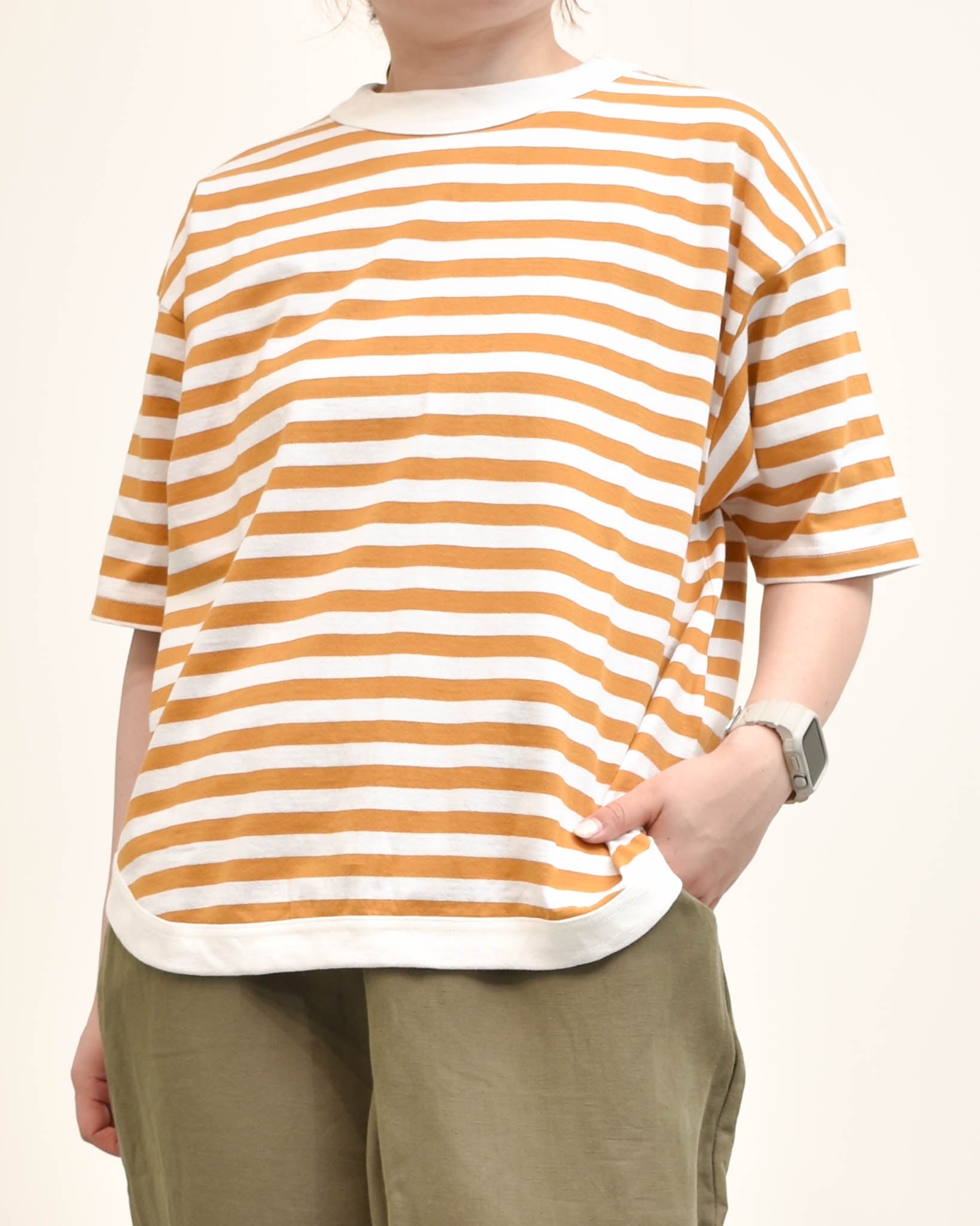 ICHI Antiquite's リネンコットンタータンチェックシャツドレス