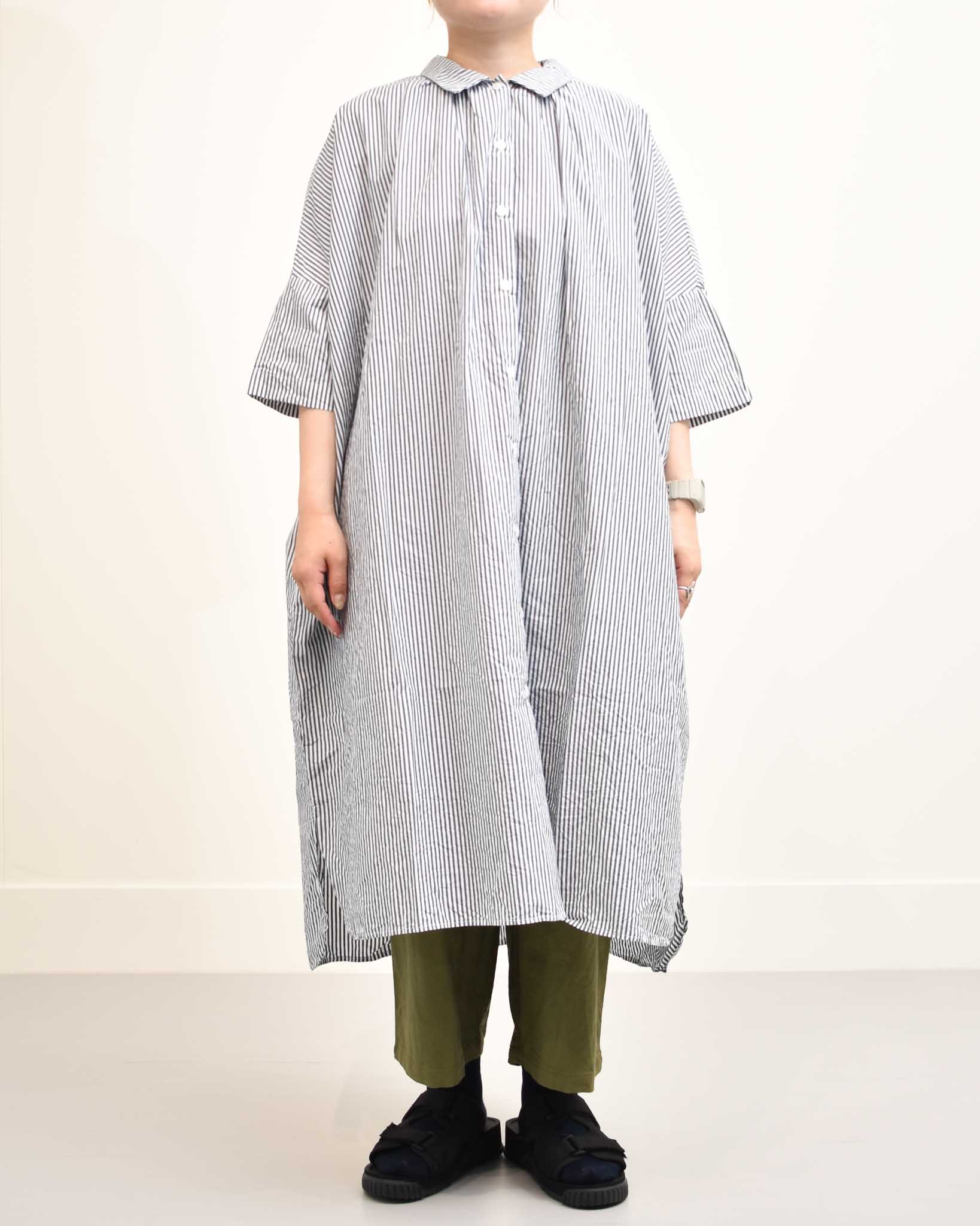 FRENCH Bleu別注】Laboratory ストライプetムジオーディナリーワイド