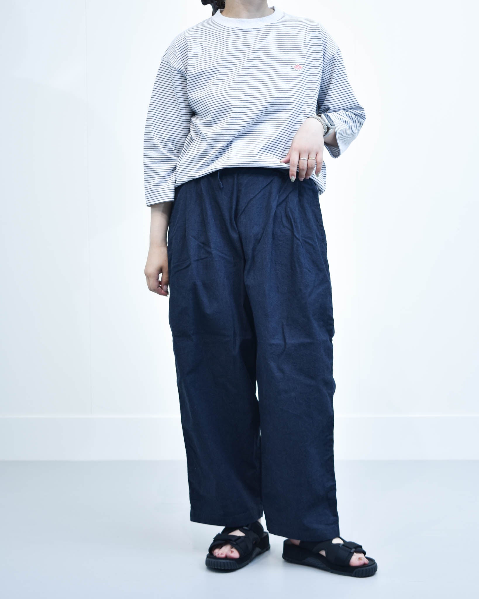 ORDINARY FITS シャンブレーボールパンツ | FRENCH Bleu .rooms