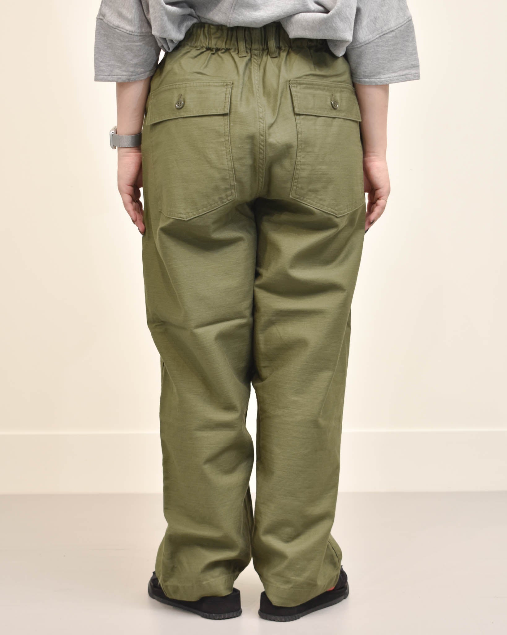 ORDINARY FITS ジェームスファティーグパンツ BACK SATIN | FRENCH