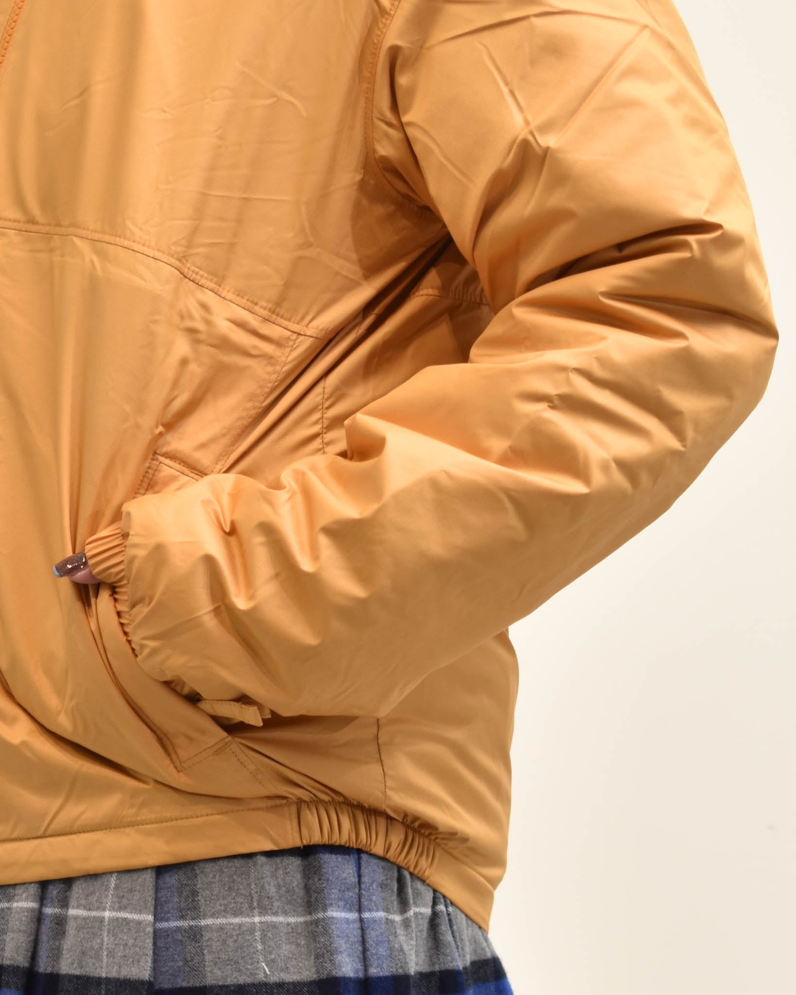 Patagonia キッズラインドウィンドブレーカージャケット | FRENCH Bleu