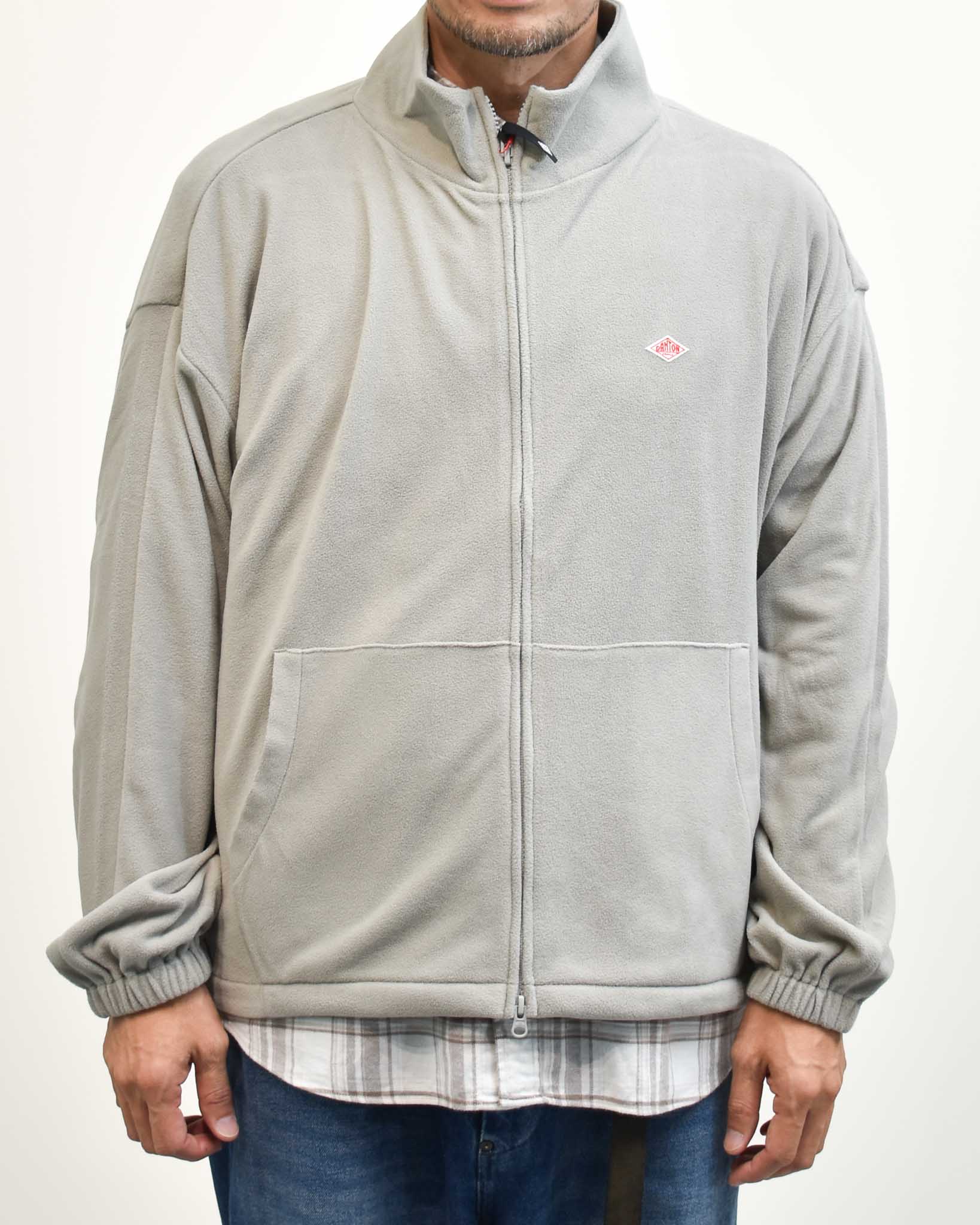 DANTON フリースジップアップブルゾン MENS | FRENCH Bleu .rooms